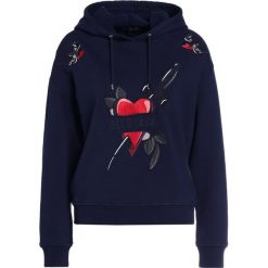 Bluzy damskie: Belstaff LORETTA Bluza z kapturem navy