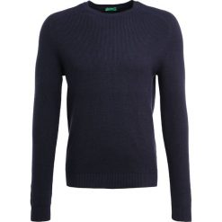 Swetry klasyczne męskie: Benetton Sweter navy
