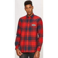 Tommy Jeans - Koszula. Koszule męskie Tommy Jeans, s, bez wzorów, z bawełny, klasyczne, z klasycznym kołnierzykiem, z długim rękawem. Za 399,90 zł.
