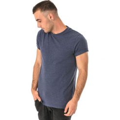 Hi-tec Koszulka męska Plain Navy Melange r. M. Niebieskie koszulki sportowe męskie marki Hi-tec, m. Za 33,75 zł.