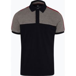 Nils Sundström - Męska koszulka polo, niebieski. Niebieskie koszulki męskie marki Nils Sundström, xl, w paski, bez rękawów. Za 129,95 zł.