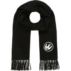 Szaliki męskie: McQ Alexander McQueen SKATER SWALLOW BADGE Szal black