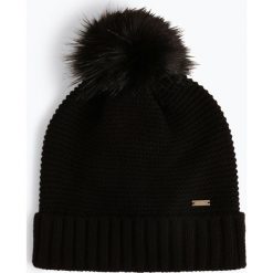 Armani Exchange - Czapka damska, czarny. Czarne czapki damskie marki Armani Exchange, l, z materiału, z kapturem. Za 269,95 zł.