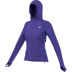 Bluzy sportowe damskie: Adidas Bluza damska Terrex Swift Pordoi Hooded Fleece fioletowa r. 38 (S09546)