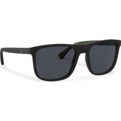 Okulary przeciwsłoneczne Emporio Armani 0EA4129 504287. Czarne okulary przeciwsłoneczne męskie Emporio Armani. W wyprzedaży za 409,00 zł.