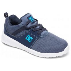 DC Tenisówki Chłopięce Heathrow B Shoe Xbbb Blue/Blue/Blue 35. Niebieskie buty chłopięce sportowe marki DC. W wyprzedaży za 169,00 zł.