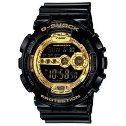 Zegarek Casio Męski GD-100GB-1ER G-Shock czarny. Czarne zegarki męskie CASIO. Za 510,99 zł.