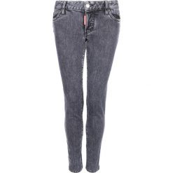 Dsquared2 Jeansy "Jennifer". Czarne jeansy damskie Dsquared2, bez wzorów, z jeansu, z obniżonym stanem. Za 999,00 zł.