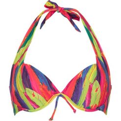 Biustonosze bardotka: Biustonosz bikini "Rainbow" ze wzorem