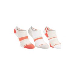 Skarpety RS160 x3. Pomarańczowe skarpetki męskie ARTENGO. Za 14,99 zł.