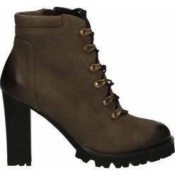Botki - 1783 NAB FANG. Brązowe botki damskie skórzane marki Venezia. Za 299,00 zł.