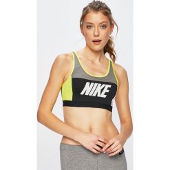 Nike - Biustonosz. Szare biustonosze sportowe marki Nike, l, z elastanu. Za 139,90 zł.