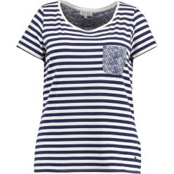 T-shirty damskie: Open End Tshirt z nadrukiem navy