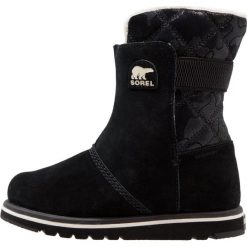 Buty zimowe damskie: Sorel RYLEE CAMO Śniegowce black/light bisque