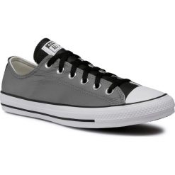Trampki CONVERSE - Ctas Ox 168542C Mason/Black/White. Szare trampki męskie Converse, bez wzorów, ze skóry, sportowe, bez zapięcia. Za 349,00 zł.