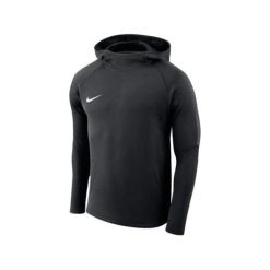 Nike B NK DRY ACDMY18 HOODIE PO, 10 | PIŁKA NOŻNA / PIŁKA NOŻNA | CHŁOPCY | BLUZKA Z KAPTUREM I DŁUGIM RĘKAWEM | CZARNY / ANTRACYT / ANTRACYT / WH | M. Czarne t-shirty chłopięce Nike, bez wzorów, z długim rękawem. W wyprzedaży za 192,35 zł.