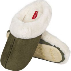 Soxo - Kapcie. Żółte kapcie damskie Soxo, z materiału. Za 89,99 zł.