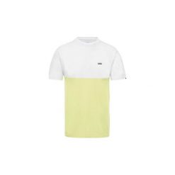 T-shirty z krótkim rękawem Vans CAMISETA MN COLORBLOCK TEE CZDTK6. Żółte t-shirty męskie Vans, s, bez wzorów, bez kołnierzyka, krótkie. Za 118,60 zł.