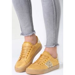 Żółte Trampki Pretty Paper. Żółte espadryle damskie marki vices, na sznurówki. Za 79,99 zł.