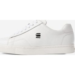 G-Star Raw - Buty. Białe sneakersy męskie G-Star RAW, z okrągłym noskiem, na sznurówki. Za 319,90 zł.