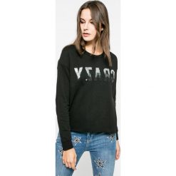 SH - Bluza Molia. Czarne bluzy damskie SH, s, z nadrukiem, z bawełny, bez rękawów, bez kaptura. W wyprzedaży za 99,90 zł.