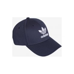 Adidas Originals Trefoil Baseball Czapka z daszkiem Niebieski. Niebieskie czapki męskie adidas Originals, z haftami, z bawełny. Za 76,95 zł.