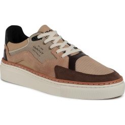 Sneakersy GANT - Mc Julien 21633866 Beige/Brown G105. Brązowe sneakersy męskie GANT, bez zapięcia. Za 529,00 zł.