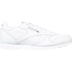 Reebok - Buty Classic Leather. Białe buty sportowe damskie Reebok, z aplikacjami, ze skóry, klasyczne. Za 219,90 zł.