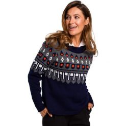 Sweter ze wzorem - model 1. Swetry damskie Style, s, bez wzorów, bez rękawów, bez kaptura. W wyprzedaży za 149,00 zł.