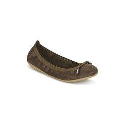 Baleriny LPB Shoes ELLA VELOURS. Zielone baleriny damskie marki LPB Shoes, bez wzorów, bez obcasa. Za 143,20 zł.