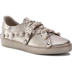 Sneakersy CARINII - B5104 F76-000-000-C90. Żółte półbuty damskie Carinii, ze skóry. W wyprzedaży za 249,00 zł.