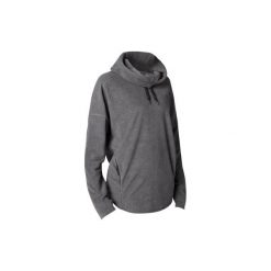 Bluza do jogi damska. Szare bluzy z kieszeniami damskie marki DOMYOS, xs, z materiału. Za 64,99 zł.