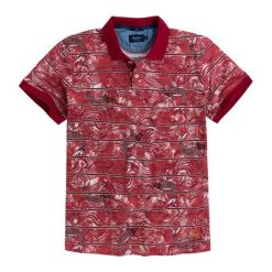 Koszulka polo w kolorze czerwonym ze wzorem. Czerwone koszulki polo męskie Pepe Jeans, s, bez wzorów, polo, bez rękawów. W wyprzedaży za 149,95 zł.