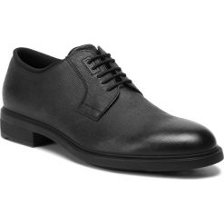 Półbuty BOSS - Firstclass 50411062 10214211 01 Black 001. Czarne buty wizytowe męskie Boss, bez wzorów, ze skóry, eleganckie, bez zapięcia. Za 1289,00 zł.