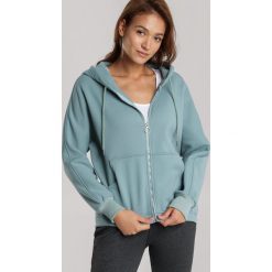 Miętowa Bluza Laririope. Zielone bluzy damskie Renee, xl, bez wzorów, bez rękawów, bez kaptura. Za 89,99 zł.
