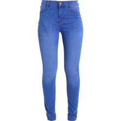 Dorothy Perkins Petite FRANKIE Jeans Skinny Fit bright blue. Niebieskie jeansy damskie relaxed fit marki Dorothy Perkins Petite, z bawełny. Za 129,00 zł.