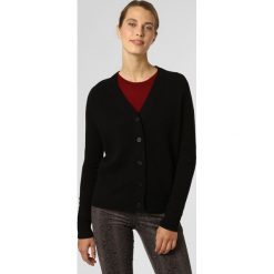 Marie Lund - Kardigan damski, czarny. Czarne swetry damskie Marie Lund, xs, bez wzorów, z wełny. Za 249,95 zł.