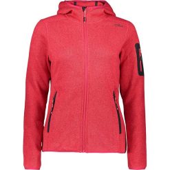 Kurtka polarowa w kolorze czerwonym. Czerwone bluzy damskie CMP Women, s, bez wzorów, z dzianiny, bez kaptura. W wyprzedaży za 129,95 zł.