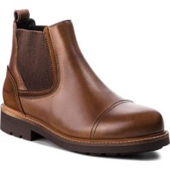 Sztyblety TOMMY HILFIGER - Active Leather Chels FM0FM01757 Winter Cognac 906. Pomarańczowe sztyblety męskie TOMMY HILFIGER, ze skóry, bez zapięcia. W wyprzedaży za 399,00 zł.