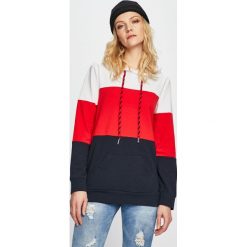 Haily's - Bluza. Czerwone bluzy damskie Haily's, s, bez wzorów, z elastanu, bez rękawów, z kapturem. W wyprzedaży za 99,90 zł.