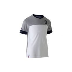 Koszulka FF100 Francja. Białe t-shirty męskie marki KIPSTA. Za 44,99 zł.