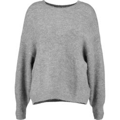Swetry damskie: Vila VIDISA BATSLEEVE Sweter medium grey melange