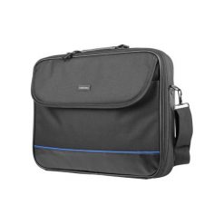 NATEC Impala 14,1'' czarna NTO-1176. Czarne torby na laptopa marki Natec, w paski, z nylonu. Za 19,00 zł.