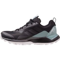 Adidas Performance TERREX CMTK GTX Obuwie hikingowe carbon/core black/ash green. Czarne buty sportowe damskie adidas Performance, z materiału, outdoorowe. Za 499,00 zł.