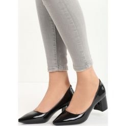 Buty ślubne damskie: Czarne Czółenka Reedson