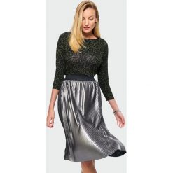 Wiskozowy top. Bluzki damskie Greenpoint, bez wzorów, z elastanu, bez kołnierzyka. Za 59,99 zł.
