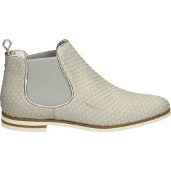 Botki damskie: Sztyblety - 243101 GREY