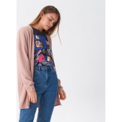 Kardigan - Różowy. Różowe swetry damskie House, s, bez wzorów. W wyprzedaży za 39,99 zł.