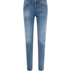 Jeansy Skinny Fit Diesel Sleenker-X 00SWJG 0095G. Niebieskie jeansy męskie Diesel, m, bez wzorów. Za 649,00 zł.