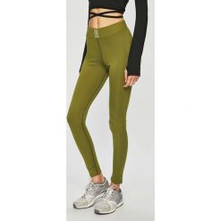 Gym Hero - Legginsy. Zielone legginsy damskie Gym Hero, s, bez wzorów, z dzianiny. W wyprzedaży za 119,90 zł.
